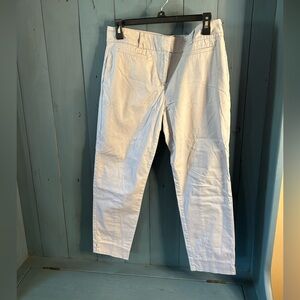 Ann Taylor Light Gray Chinos | Size 10